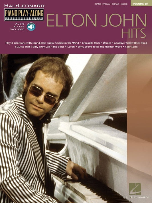 Elton John Hits — Piano Play-Along Vol. 30, Book/Online Audio (Hal Leonard)
