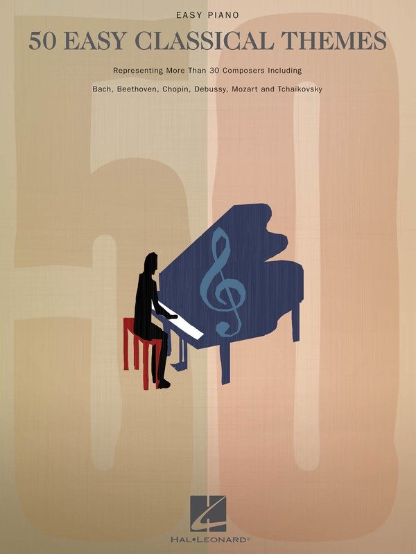 50 Easy Classical Themes — Easy Piano (Hal Leonard)