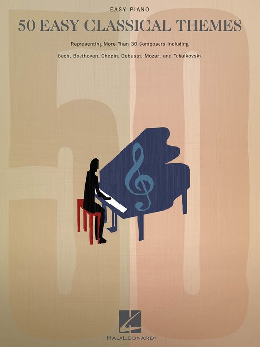 50 Easy Classical Themes — Easy Piano (Hal Leonard)