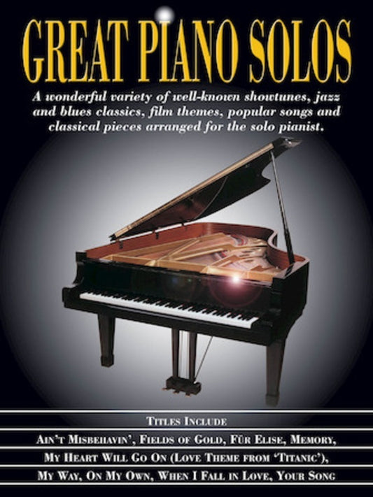 Great Piano Solos The Black Book