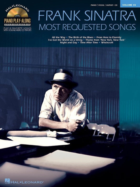 Sinatra: Most Requested — Piano Play-Along Vol. 4, Book/Online Audio (Hal Leonard)