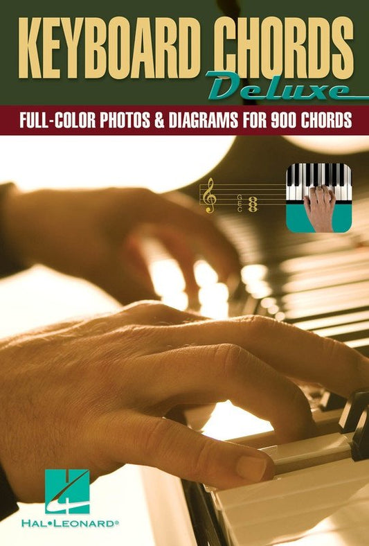 Keyboard Chords Deluxe — 900 Chords in Colour (Hal Leonard)