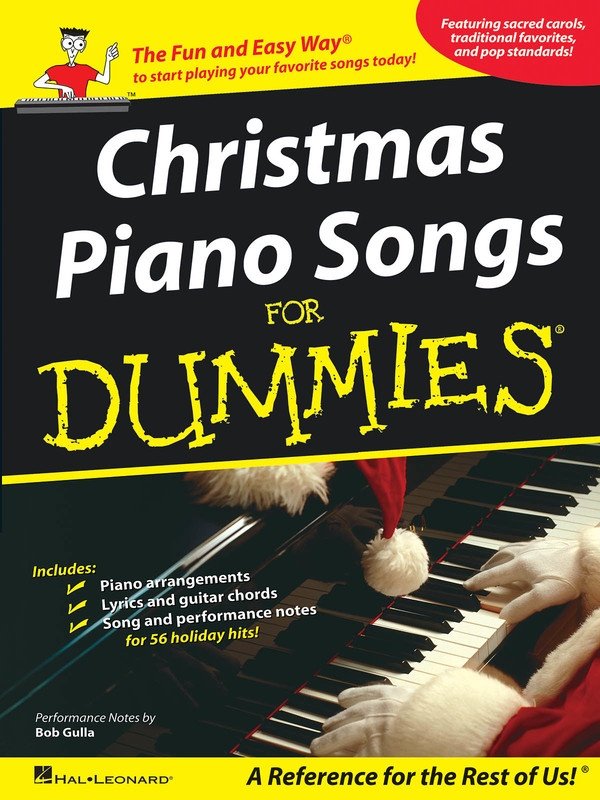 Christmas Piano Songs for Dummies — Piano/Vocal/Guitar (Hal Leonard)
