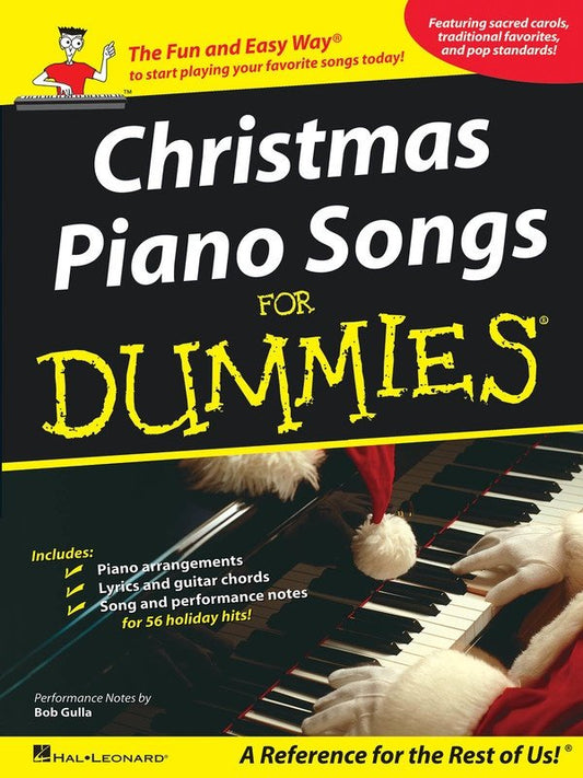 Christmas Piano Songs for Dummies — Piano/Vocal/Guitar (Hal Leonard)