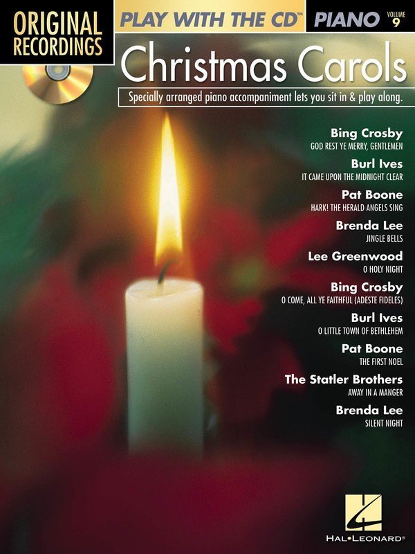 Christmas Carols: Original Recording — Play With the CD Vol. 9, Piano Solo (Hal Leonard)