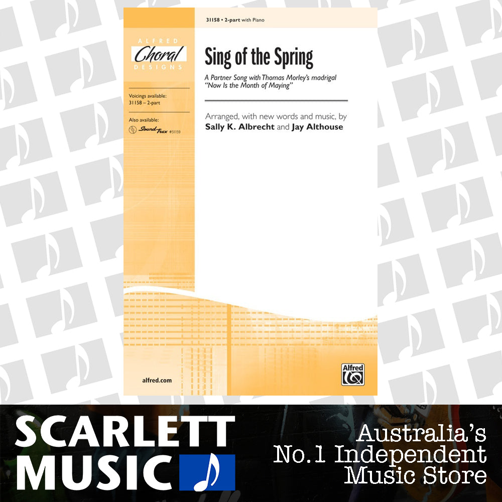 Sing of the Spring SA Choral Sheet Music — view 2