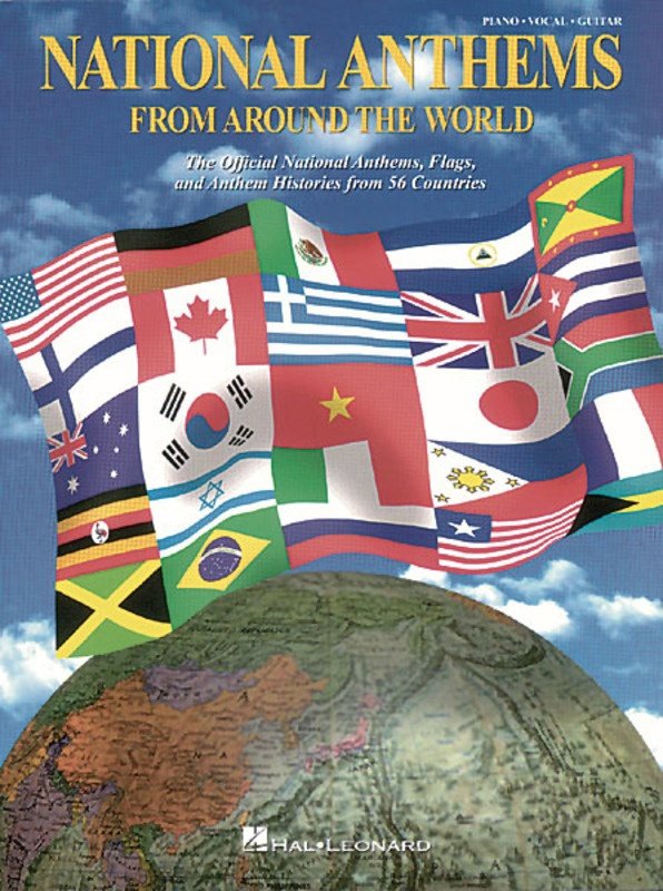 National Anthems from Around the World — Piano/Vocal/Guitar (Hal Leonard)