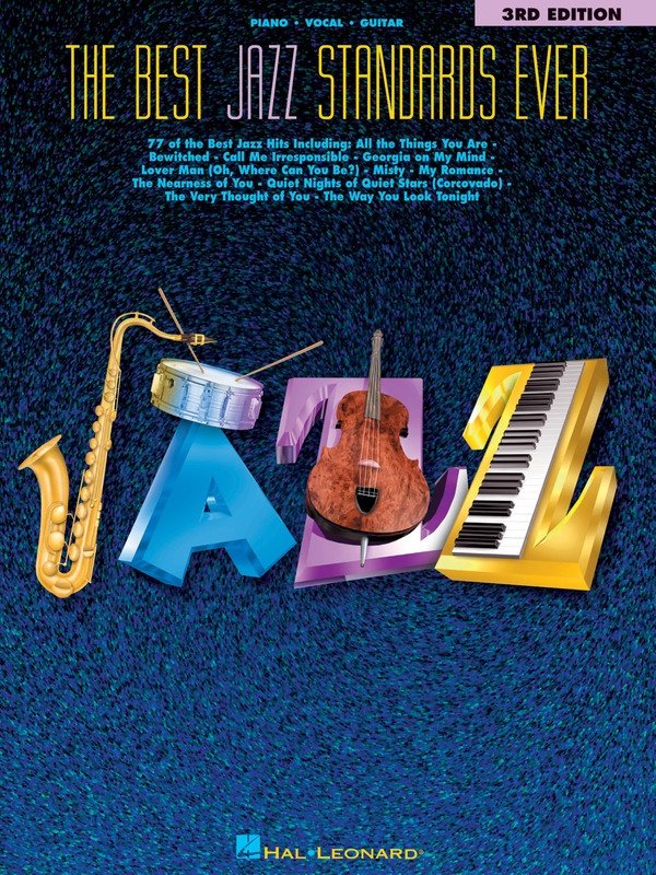 Best Jazz Standards Ever, 3rd Edition — Piano/Vocal/Guitar (Hal Leonard)