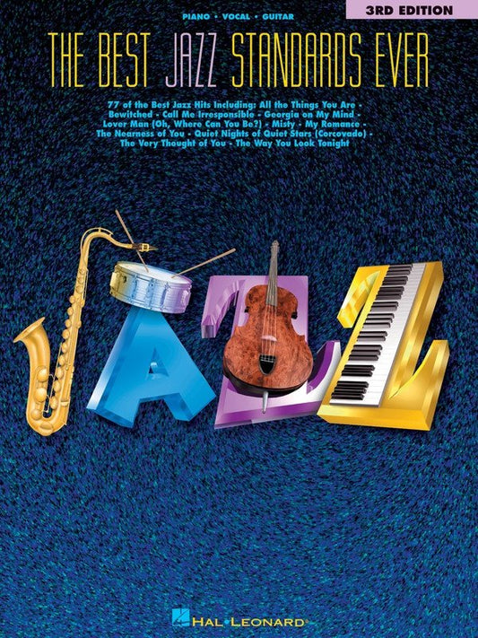 Best Jazz Standards Ever, 3rd Edition — Piano/Vocal/Guitar (Hal Leonard)