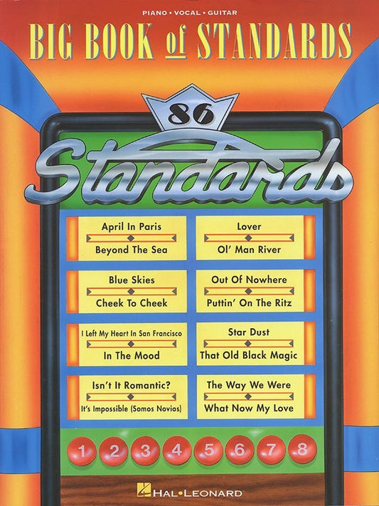 The Big Book of Standards — Piano/Vocal/Guitar (Hal Leonard)