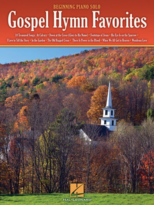 Gospel Hymn Favorites Beginning Piano Solo