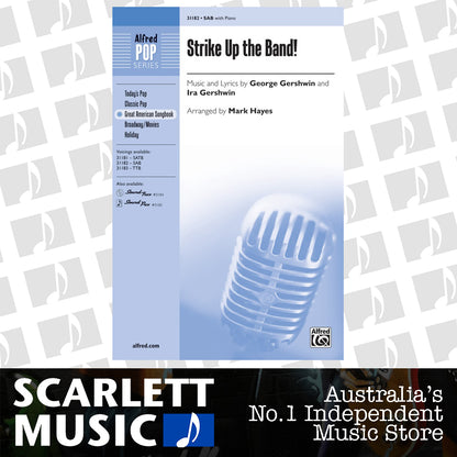 Strike Up the Band SAB Choral Sheet Music — view 2