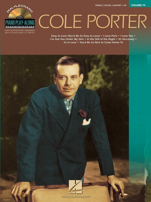 Cole Porter — Piano Play-Along Vol. 74, Book/Online Audio (Hal Leonard)