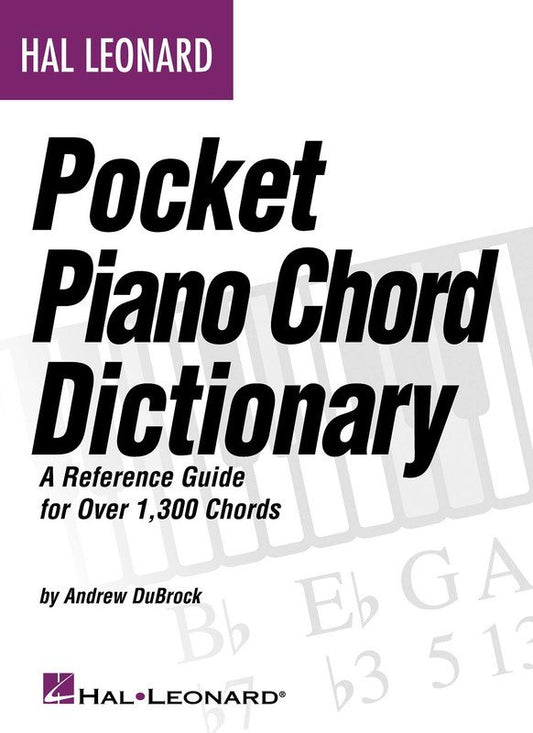 Hal Leonard Pocket Piano Chord Dictionary (Hal Leonard)