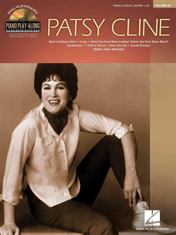 Patsy Cline — Piano Play-Along Vol. 87, Book/Online Audio (Hal Leonard)