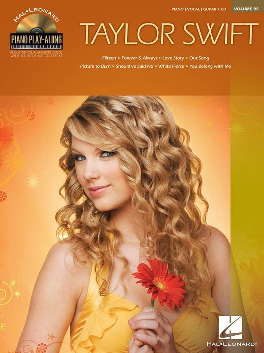 Taylor Swift — Piano Play-Along Vol. 95, Book/Online Audio (Hal Leonard)