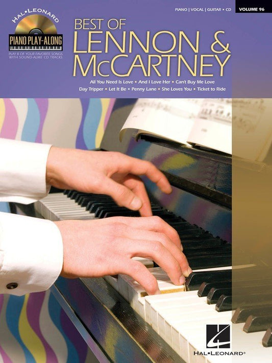 Best of Lennon & McCartney — Piano Play-Along, Book/Online Audio (Hal Leonard)
