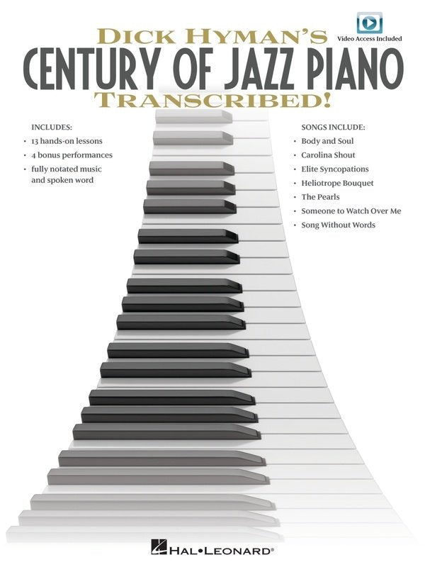 Dick Hyman's Century of Jazz Piano — Transcribed Piano Solo (Hal Leonard)