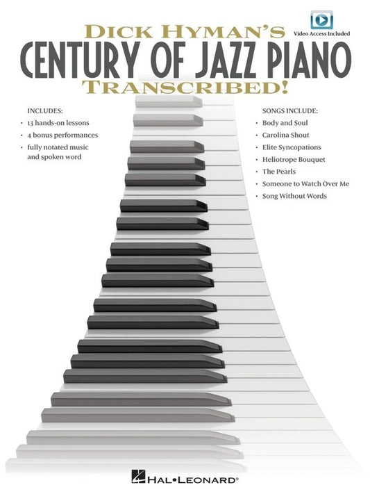 Dick Hyman's Century of Jazz Piano — Transcribed Piano Solo (Hal Leonard)