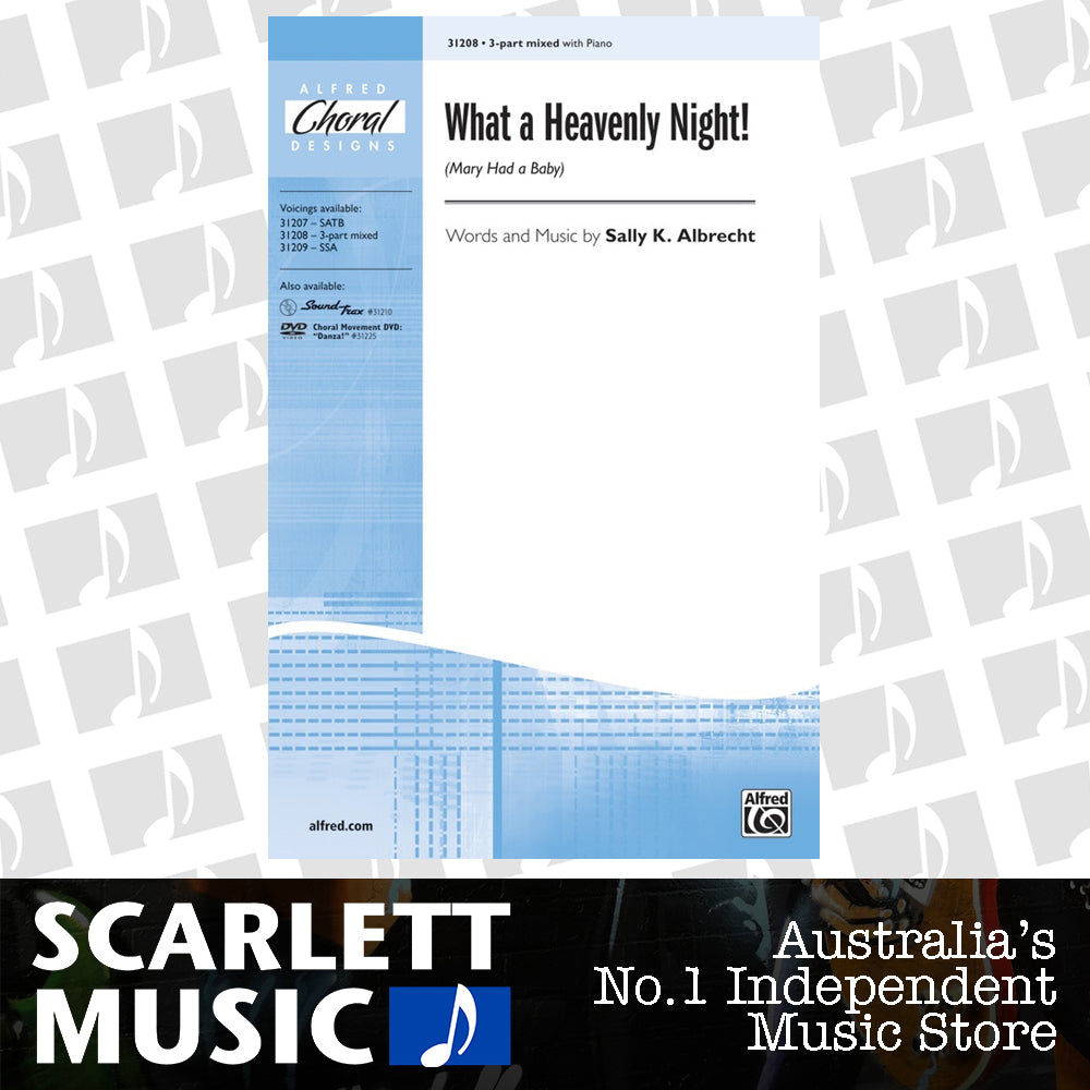 What a Heavenly Night! SAB Choral Sheet Music — view 2