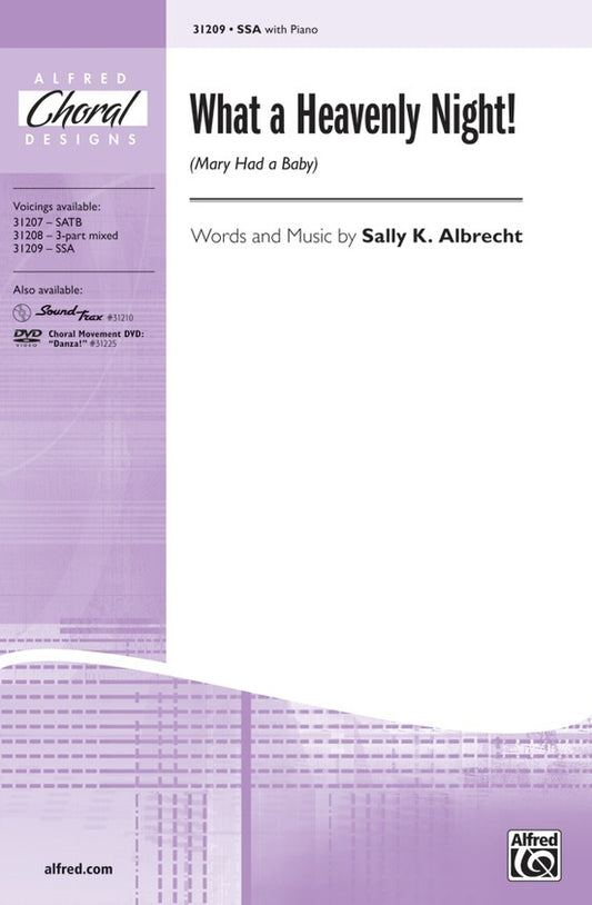 What a Heavenly Night! SSA Choral Sheet Music