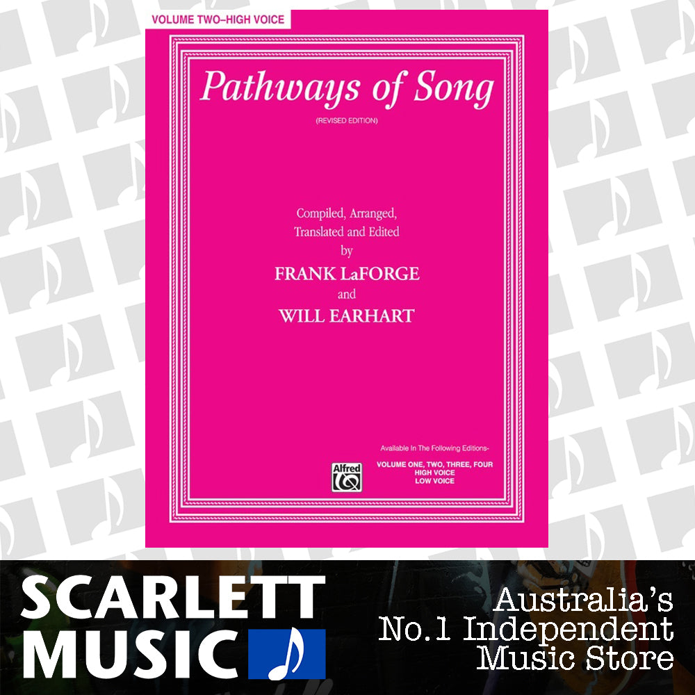 Pathways Of Song Volume 2 Book/CD High — view 2