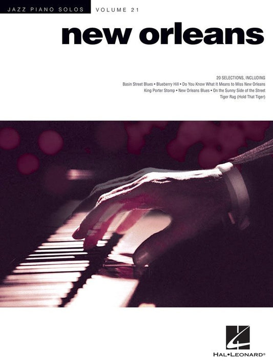 New Orleans Jazz — Jazz Piano Solos Vol. 21 (Hal Leonard)