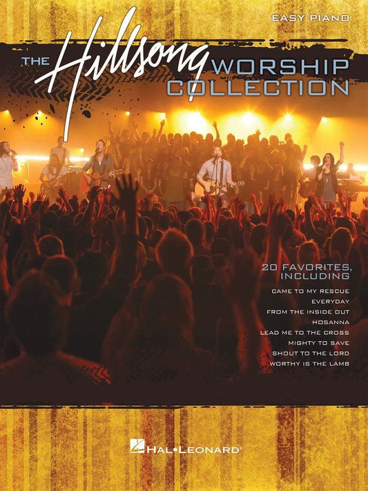 Hillsong Worship Collection — Easy Piano with Lyrics (Hal Leonard)