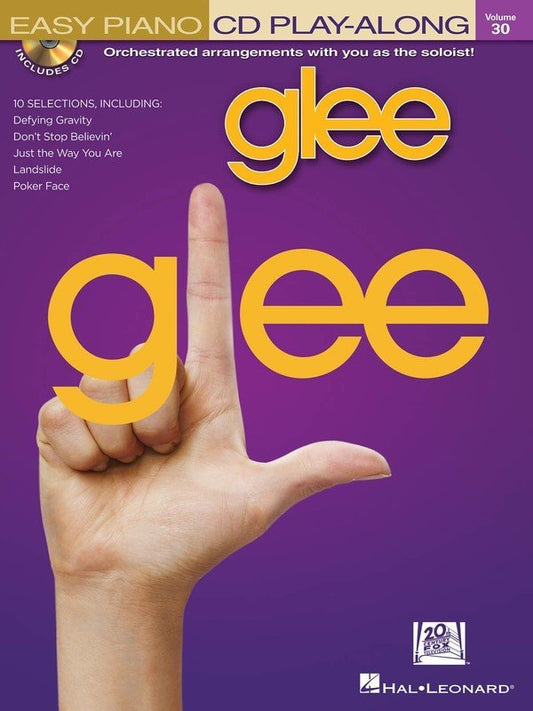 Glee — Easy Piano Play-Along Vol. 30, Book/CD (Hal Leonard)