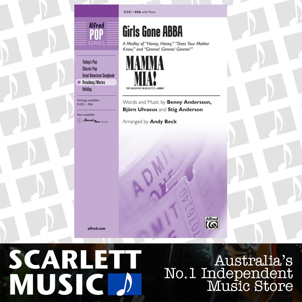 Girls Gone Abba Medley SSA — view 2