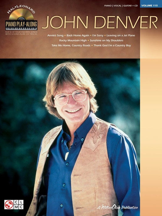 John Denver — Piano Play-Along Vol. 115, Book/CD, Piano/Vocal/Guitar (Cherry Lane Music)