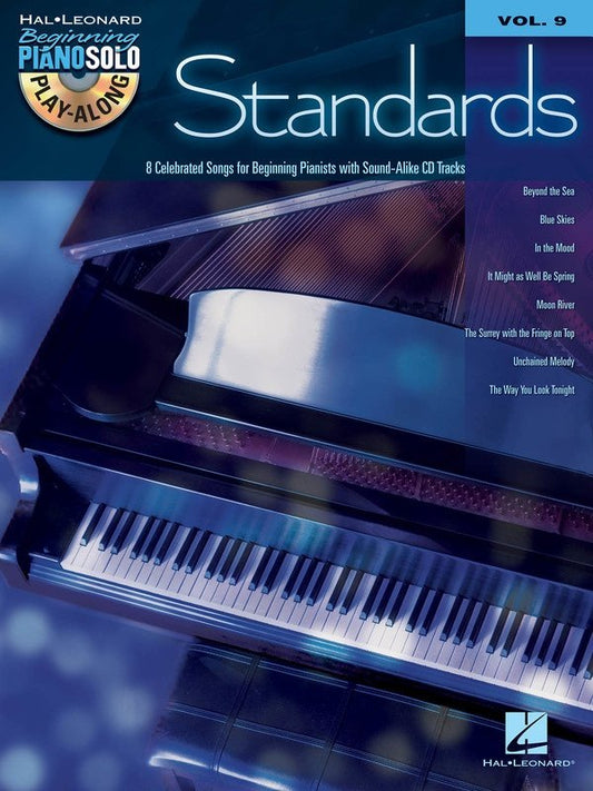 Standards — Beginning Piano Solo Play-Along Vol. 9, Book/CD (Hal Leonard)