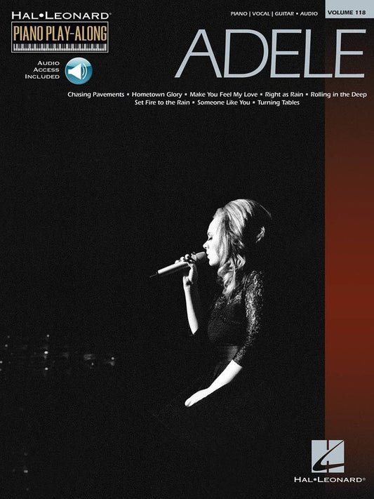 Adele — Piano Play-Along Vol. 118, Book/CD (Hal Leonard)