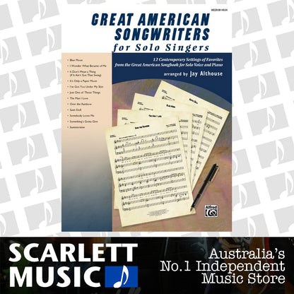 Great American Songwriters Solo Med/High Book — view 2