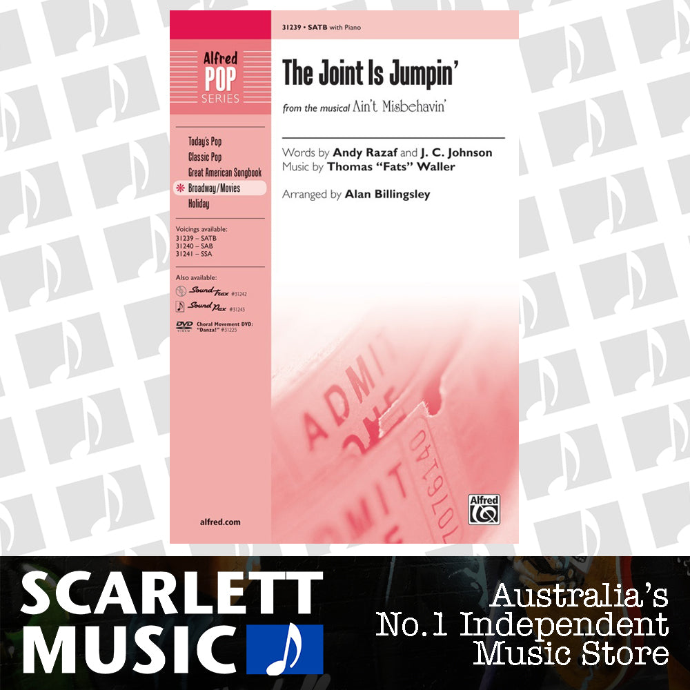 Joint Is Jumpin SATB From The Musical Ain't Mi — view 2