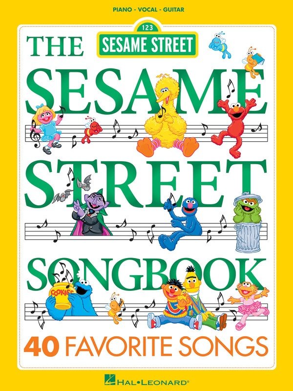 Sesame Street Songbook: 40 Favorites — Piano/Vocal/Guitar (Hal Leonard)