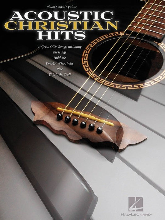 Acoustic Christian Hits — Piano/Vocal/Guitar (Hal Leonard)