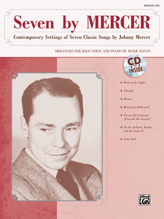 Seven By Mercer Med Low Voice Book/CD