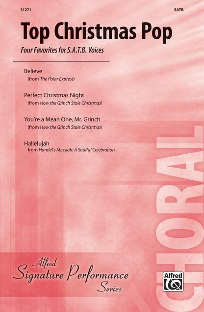 Top Christmas Pop SATB Choral Sheet Music
