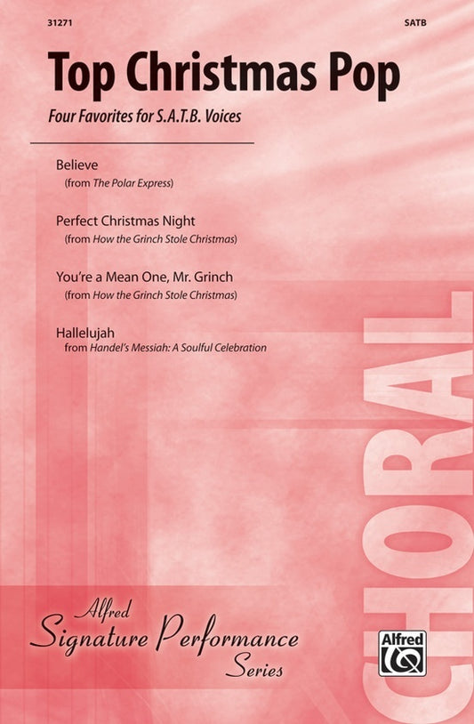 Top Christmas Pop SATB Choral Sheet Music