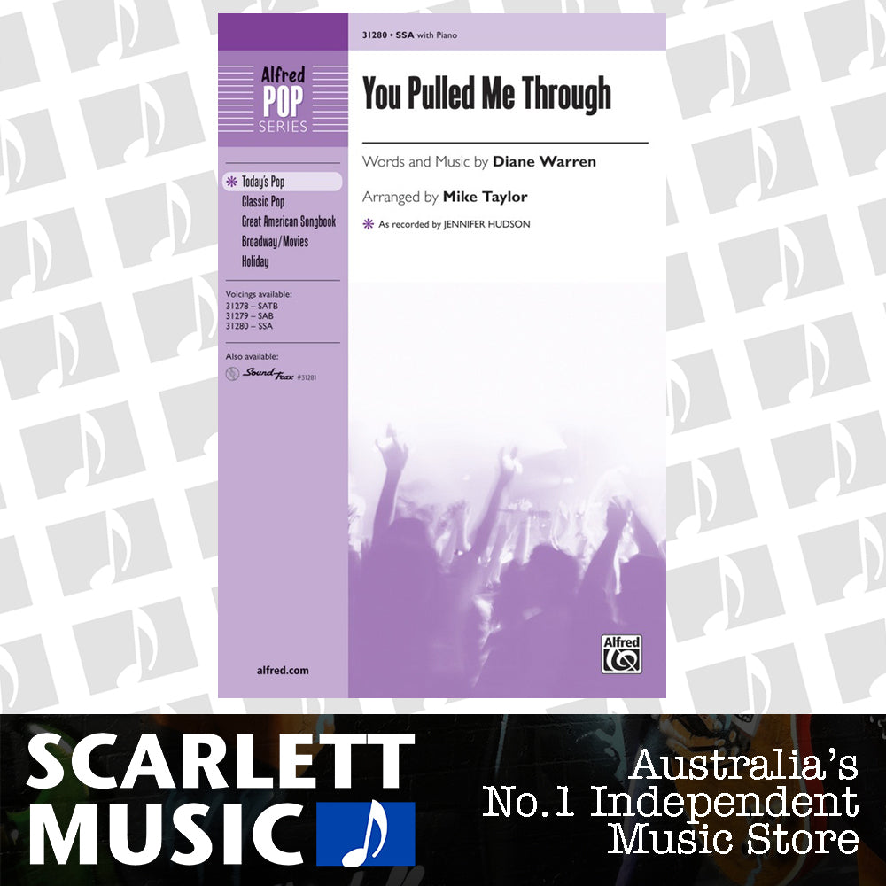 You Pulled Me Through SSA Choral Sheet Music — view 2