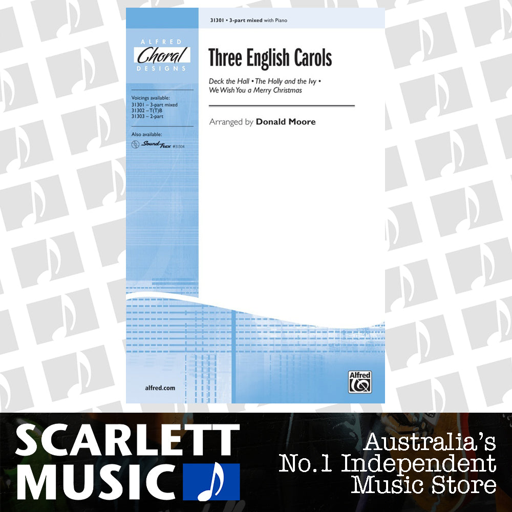 Three English Carols for 3 Part Mixed Choir (SAB) — view 2