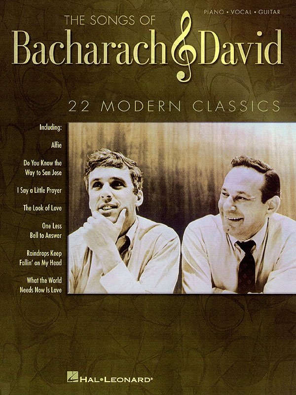 Songs Of Burt Bacharach & Hal David Pvg (Hal Leonard)