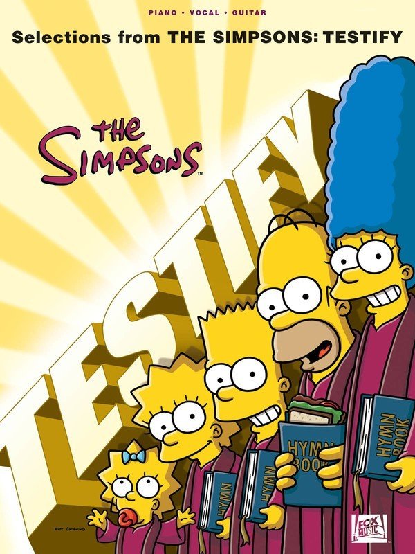 Selections from The Simpsons: Testify — Piano/Vocal/Guitar (Hal Leonard)