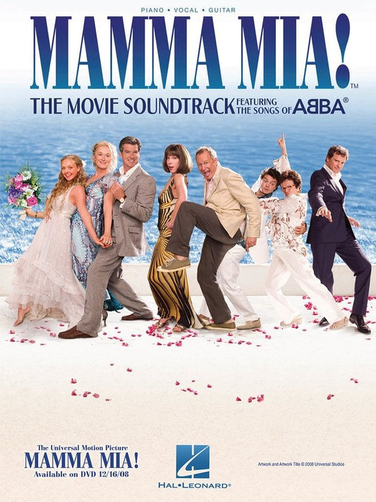 Mamma Mia! — Movie Soundtrack, Piano/Vocal/Guitar (Hal Leonard)