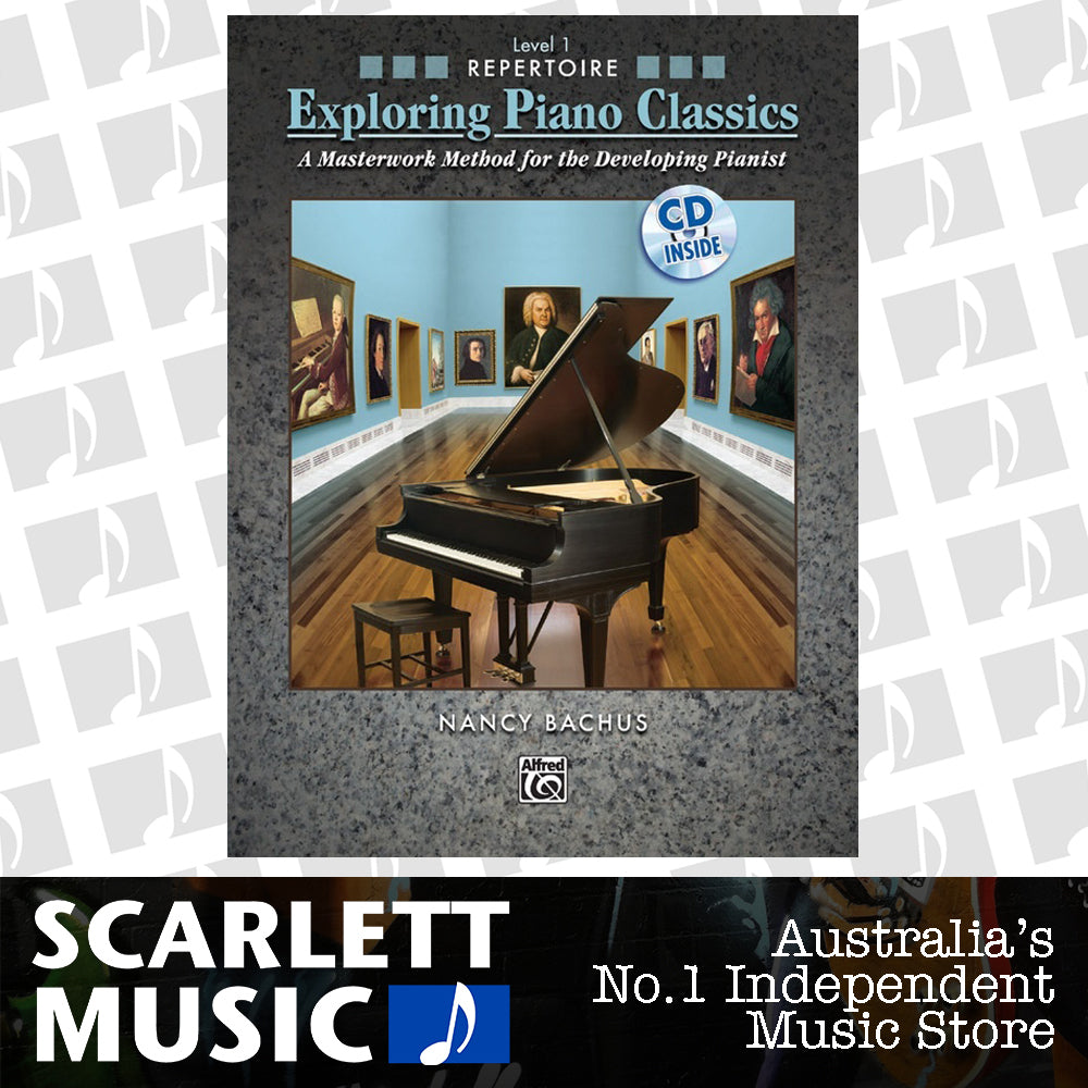 Exploring Piano Classics Rep Level 1 Book/CD — view 2