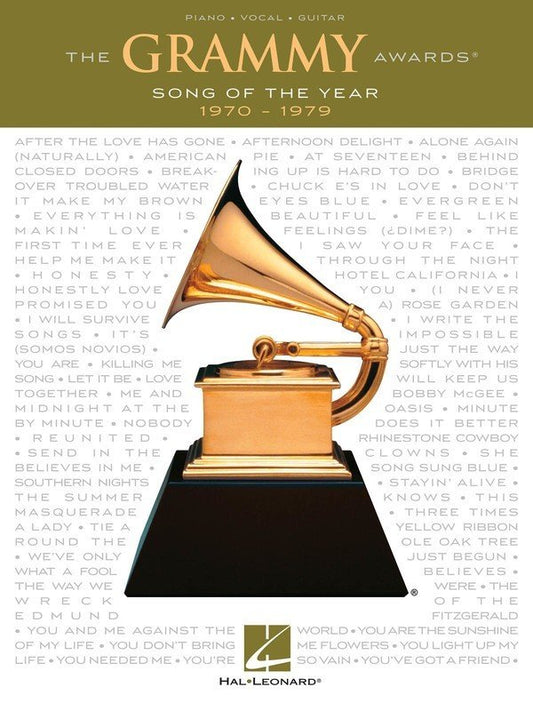 Grammy Awards Song of the Year 1970–1979 — Piano/Vocal/Guitar (Hal Leonard)
