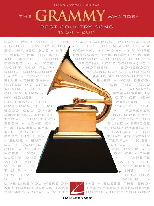 Grammy Awards Best Country Song 1964–2011 — Piano/Vocal/Guitar (Hal Leonard)