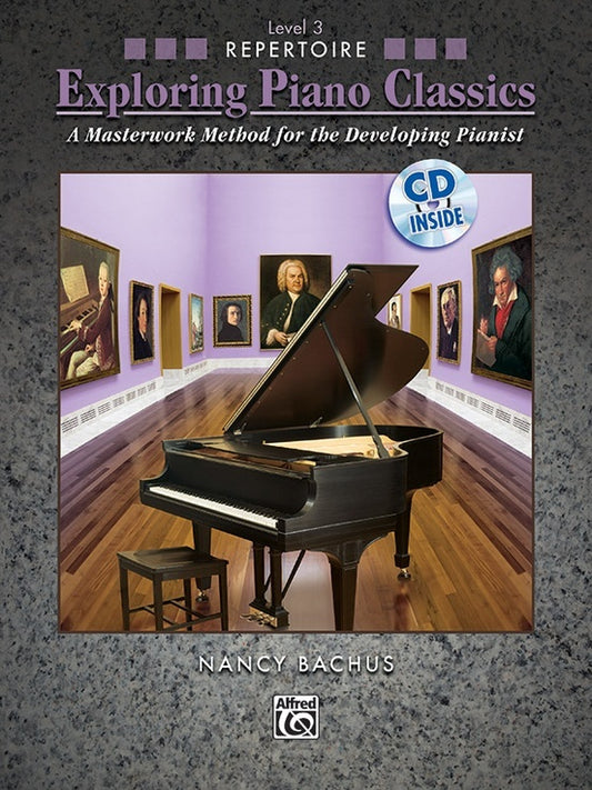 Exploring Piano Classics Rep Level 3 Book/CD