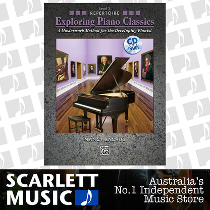 Exploring Piano Classics Rep Level 3 Book/CD — view 2